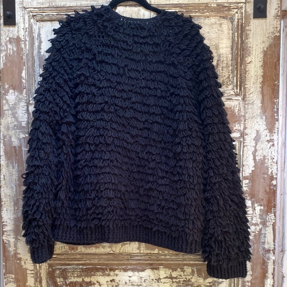 Universal Thread Black Knit Sweater cardigan, Size XL - Picture 3 of 6